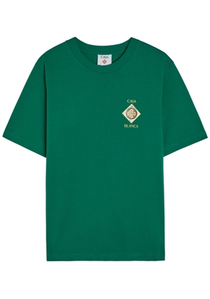 Casablanca Plafond Orne De Musique Cotton T-shirt - Green - S