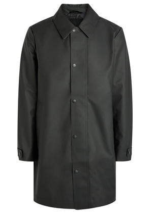 Rains Nara Long Waterproof Jacket - Black - S