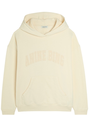 Anine Bing Harvey Hooded Cotton Sweatshirt - Yellow - S (UK8-10 / S)