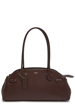 Coach Empire 34 Leather Shoulder bag - Brown - One Size