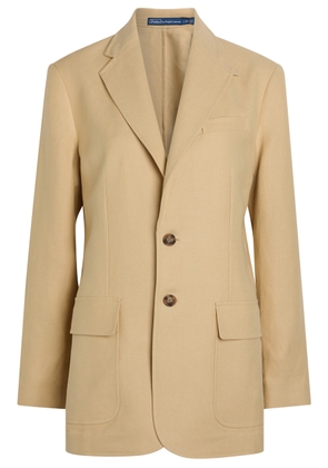 Polo Ralph Lauren Michele Hemp Blazer - Tan - 2 (UK6 / XS)