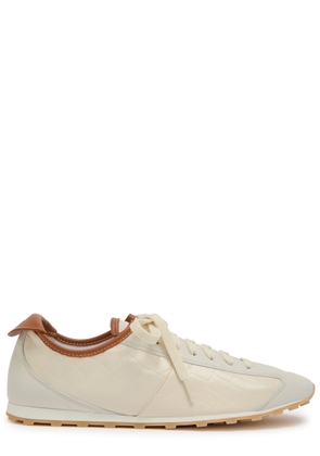 Jacquemus Les Tennis Textured Leather Sneakers - Grey - 39 (IT39 / UK5)