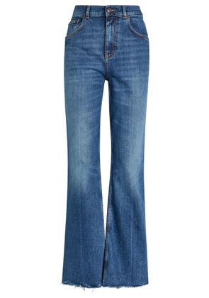 Tory Burch Bootcut Jeans - Dark Blue - 28 (W28 / UK10 / S)