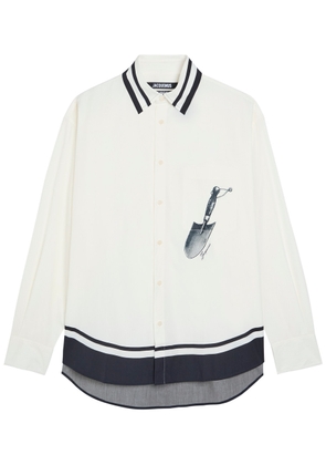 Jacquemus La Chemise Camargue Striped Cotton Shirt - Blue - 50 (IT50 / L)