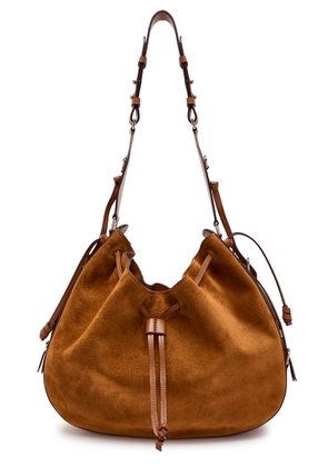 Isabel Marant Bolton Hobo Suede Shoulder bag - Brown - One Size