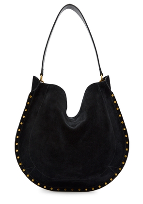 Isabel Marant Oskan Hobo Suede Shoulder bag - Black - One Size