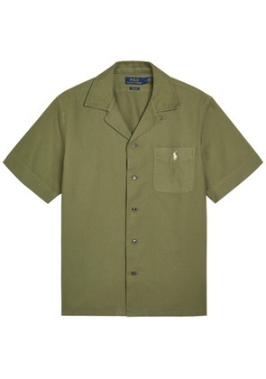 Polo Ralph Lauren Logo-embroidered Cotton Shirt - Green - L