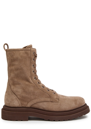 Brunello Cucinelli Suede Ankle Boots - Brown - 38 (IT38 / UK5)