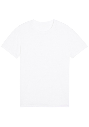Labo.art Linen-blend T-shirt - White - 5 (L)