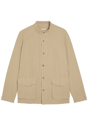Labo.art Patch Pocket Cotton Shirt - Beige - 4 (M)