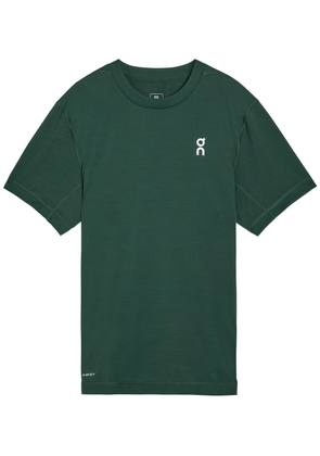 ON Train Printed Jersey T-shirt - Green - S