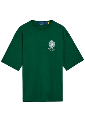 Polo Ralph Lauren Printed Crest Cotton T-shirt - Green - XL