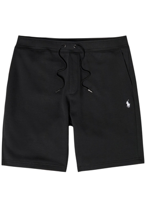 Polo Ralph Lauren Logo-embroidered Cotton-blend Shorts - Black - S