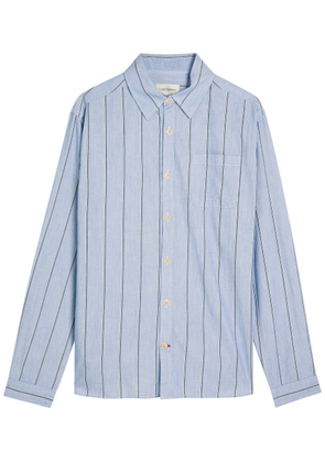 Oliver Spencer New York Special Striped Cotton Shirt - Blue - 42 (C16.5 / XL)