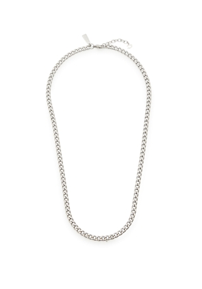 Cernucci Polished Curb Chain Necklace - Silver - 18 (S)