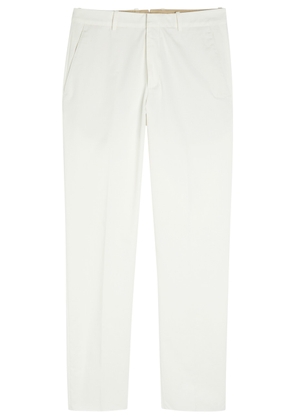 Tods Straight-leg Cotton Trousers - White - XL