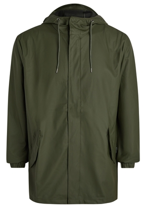 Rains Fishtail Waterproof Jacket - Green - S