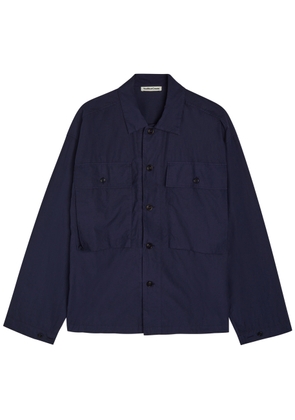 Ymc Chest Patch Pocket Cotton Shirt - Blue - M