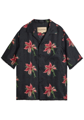 Valentino Garavani Floral-print Linen Shirt - Multicoloured 1 - 50 (IT50 / L)