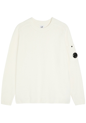 C.P. Company Cotton Jumper - White - S