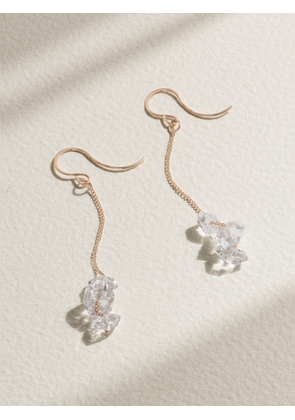 Melissa Joy Manning - 14-karat Recycled Gold Herkimer Diamond Earrings - One size