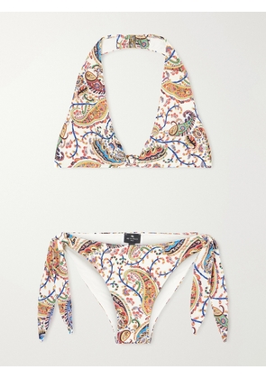 Etro - Paisley-print Halterneck Bikini - Multi - x small,small,medium,large,x large