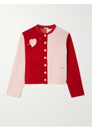 BODE - Wonderland Embroidered Knitted Cardigan - x small,small,medium,large,x large