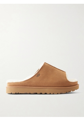 UGG - Greenport Shearling Slides - Brown - US5,US6,US7,US8,US9,US10,US11