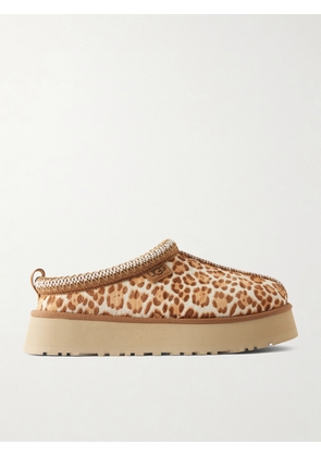 UGG - Tazz Plains Leopard-print Cow Hair Mules - Animal print - US5,US6,US7,US8,US9,US10,US11