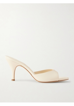 Aeyde - Samia Leather Mules - Cream - EU 35,EU 36,EU 36.5,EU 37,EU 37.5,EU 38,EU 38.5,EU 39,EU 39.5,EU 40,EU 40.5,EU 41,EU 41.5,EU 42