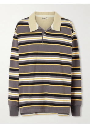 Sanderlak - Striped Cotton-jersey Polo Shirt - Multi - x small,small,medium,large