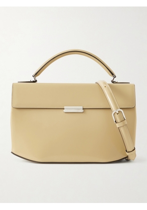 TOTEME - Box Leather Shoulder Bag - Neutrals - One size