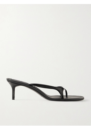 Acne Studios - Patent-leather Sandals - Black - IT35,IT36,IT37,IT38,IT39,IT40,IT41