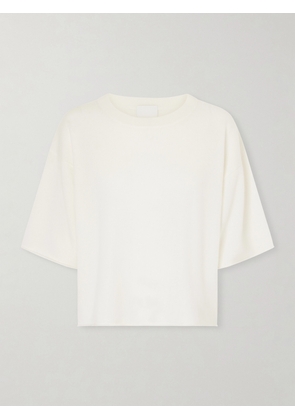 Allude - Cashmere Sweater - Cream - x small,small,medium,large,x large,xx large