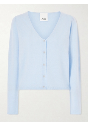 Allude - Cashmere Cardigan - Blue - xx small,x small,small,medium,large,x large,xx large