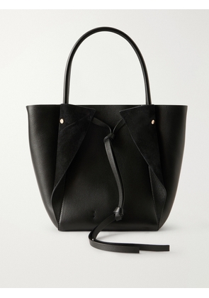 Gabriela Hearst - Marija Small Suede And Leather Tote - Black - One size