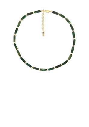 Eliou Emmett Necklace in Green.