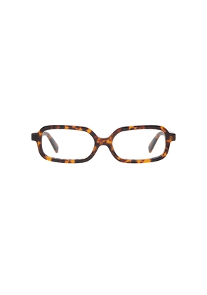 Elisa Johnson Millie Eyeglasses in Brown.