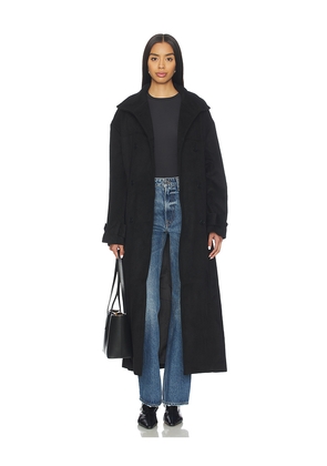 Bardot Enzo Oversized Coat in Black. Size S/M. Also in M/L.