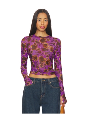 AFRM Kaylee Top in Purple. Size S. Also in XS, 3X.