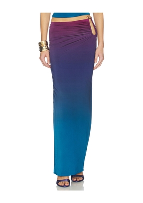 AFRM Aven Skirt in Blue. Size S. Also in XXS, XS, M.