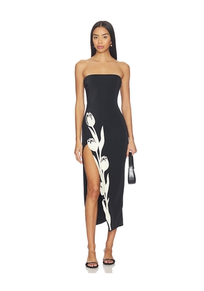 Bahia Maria Tulip Dress in Black. Size M. Also in L.