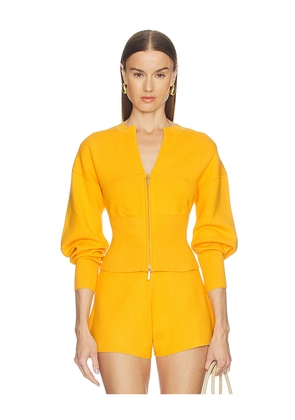 Cult Gaia Monroe Sweater in Mustard. Size XXS. Also in XS, S, M, L, XL.