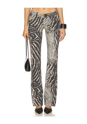 Jaded London Cooper Bootcut Jeans in Charcoal. Size 24. Also in 28, 32.