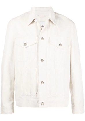 Nanushka button-front jacket - Neutrals