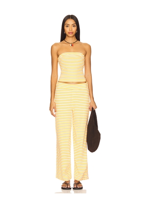 Free People x free-est Sailor Tube Set In Papaya Combo in Peach. Size S. Also in XS, M, L, XL.