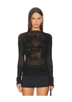 Free People You Decide Long Sleeve in Black. Size S. Also in XS.