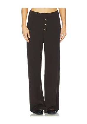 Guest In Residence Everywear Pant in Chocolate. Size S. Also in XL.