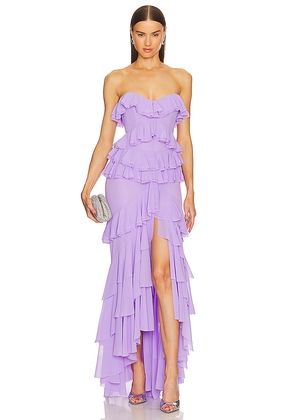 Michael Costello x REVOLVE Oleksandra Gown in Lavender. Size S. Also in M.