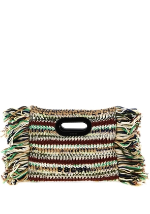 sacai small fringe shopping bag - Neutrals